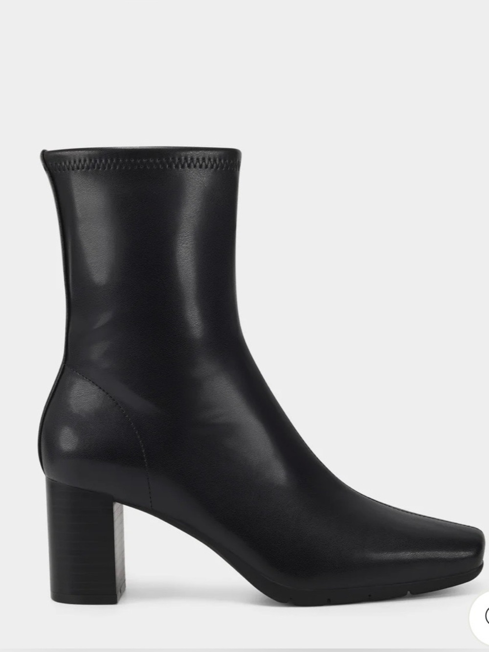 Aerosoles Miley Stretch Ankle Boots in Black Size 9 (New in Box)
